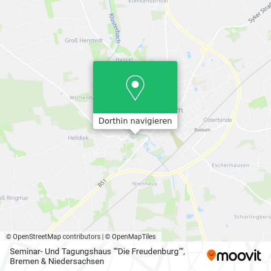 Seminar- Und Tagungshaus ""Die Freudenburg"" Karte