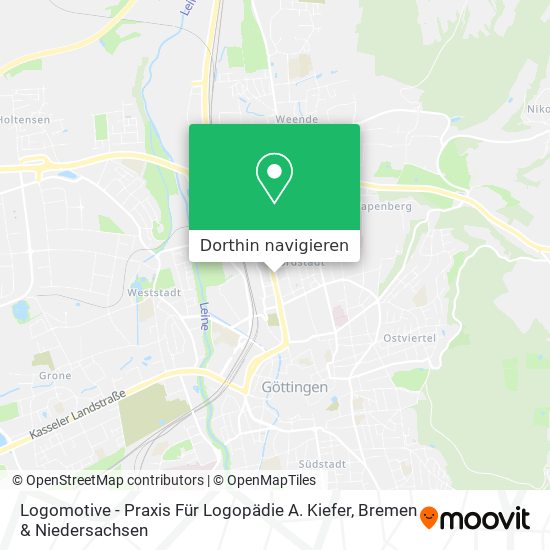 Logomotive - Praxis Für Logopädie A. Kiefer Karte