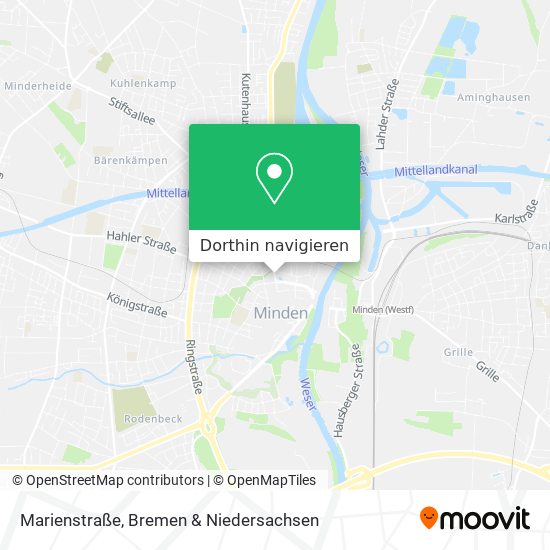Marienstraße Karte