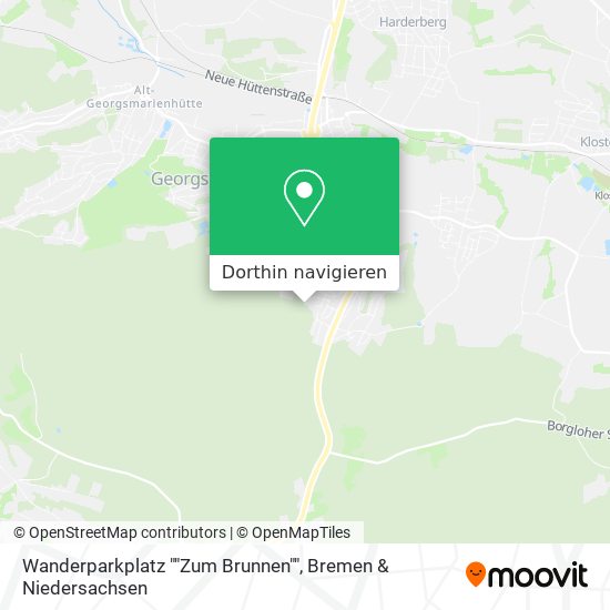 Wanderparkplatz ""Zum Brunnen"" Karte