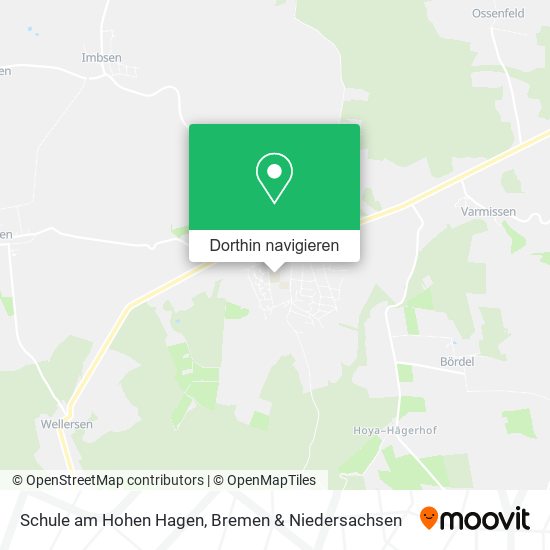 Schule am Hohen Hagen Karte