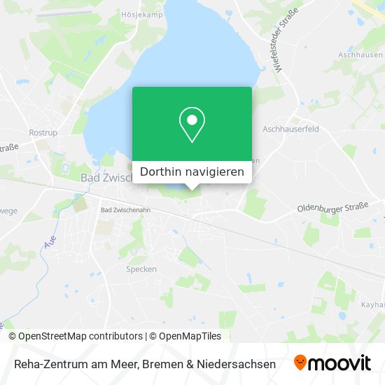 Reha-Zentrum am Meer Karte