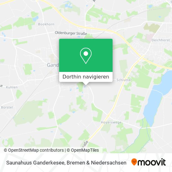 Saunahuus Ganderkesee Karte