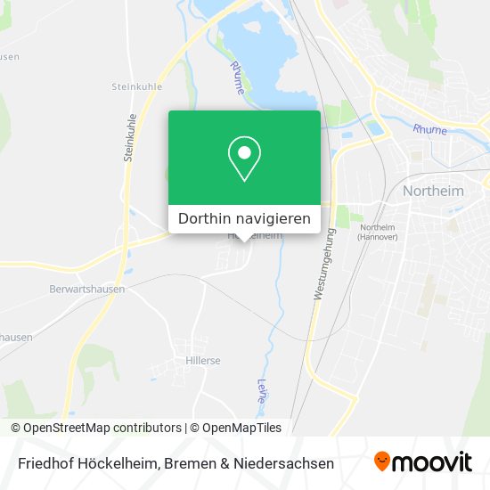 Friedhof Höckelheim Karte