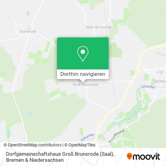 Dorfgemeinschaftshaus Groß Brunsrode (Saal) Karte