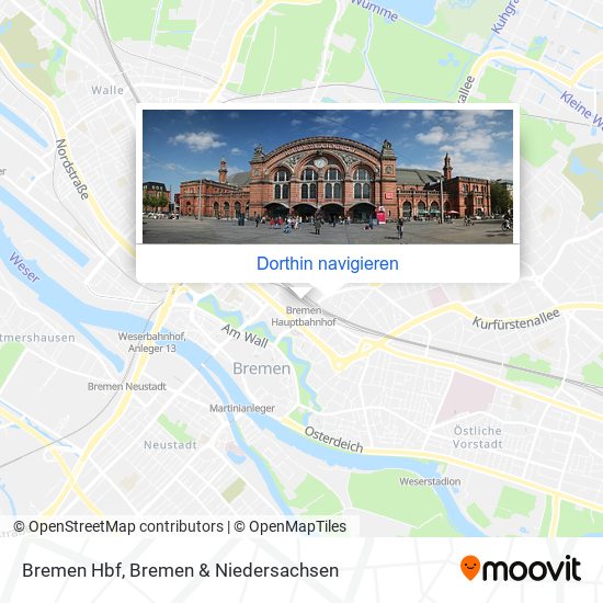 Bremen Hbf Karte