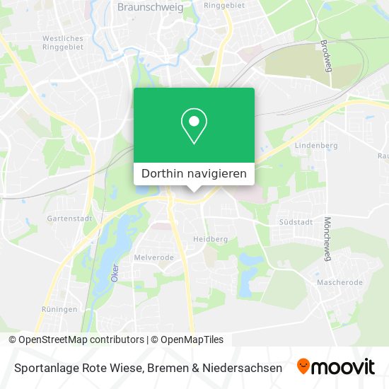 Sportanlage Rote Wiese Karte