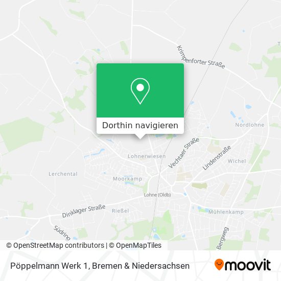 Pöppelmann Werk 1 Karte