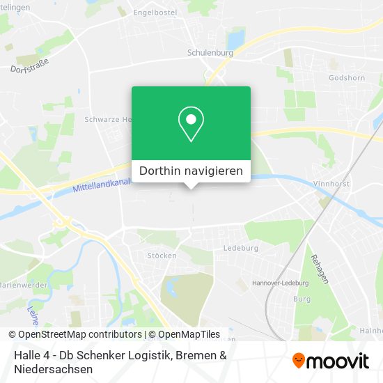 Halle 4 - Db Schenker Logistik Karte