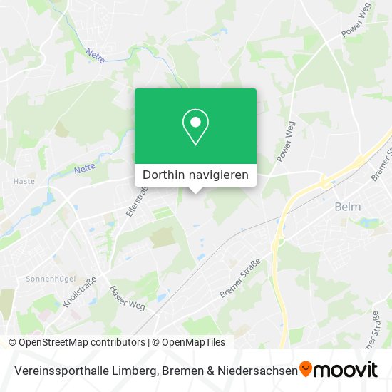 Vereinssporthalle Limberg Karte
