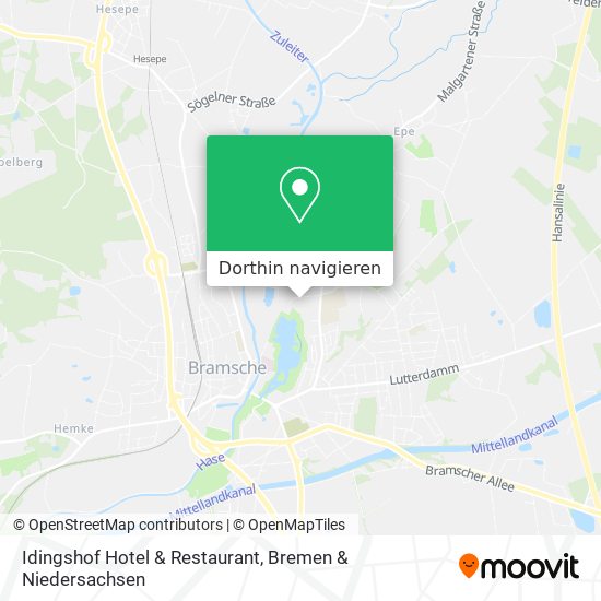 Idingshof Hotel & Restaurant Karte