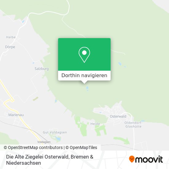 Die Alte Ziegelei Osterwald Karte