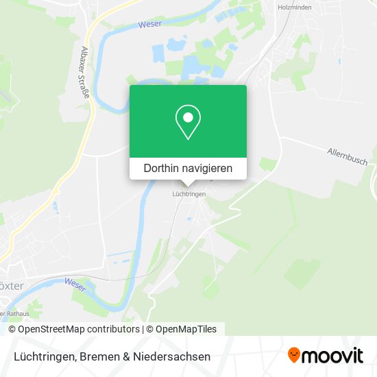 Lüchtringen Karte