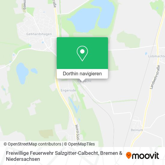 Freiwillige Feuerwehr Salzgitter-Calbecht Karte