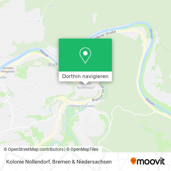 Kolonie Nollendorf Karte