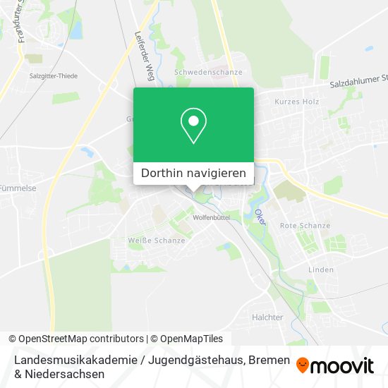 Landesmusikakademie / Jugendgästehaus Karte