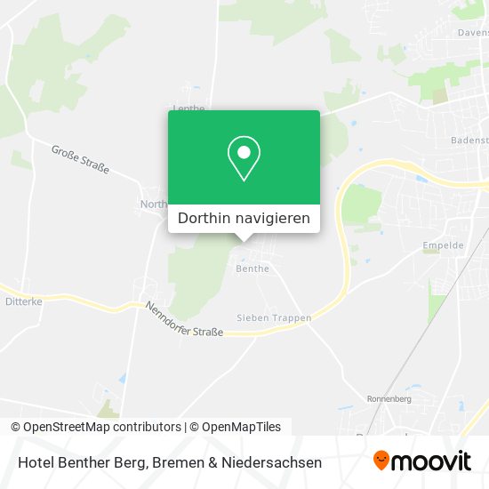 Hotel Benther Berg Karte