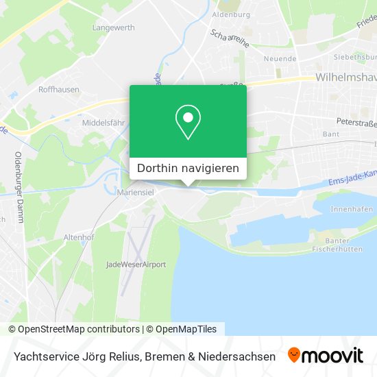 Yachtservice Jörg Relius Karte