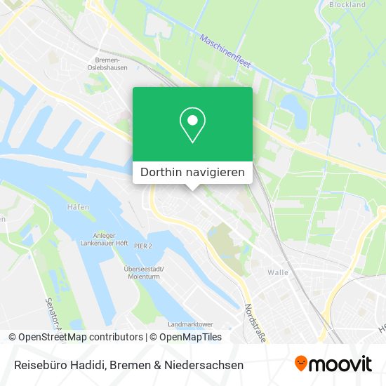 Reisebüro Hadidi Karte