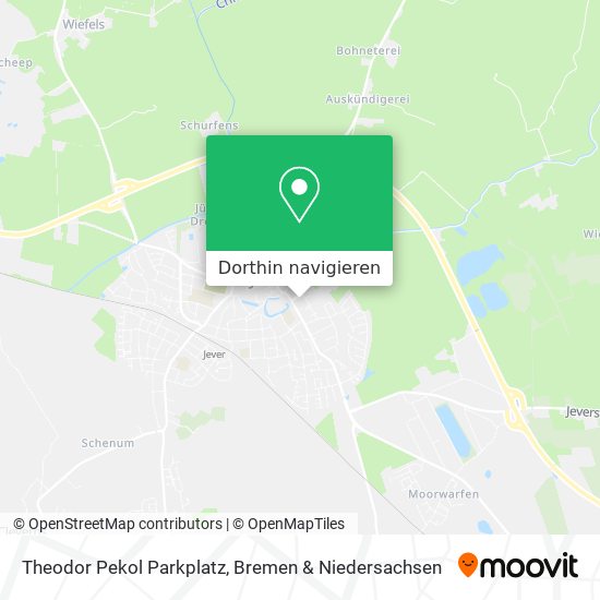 Theodor Pekol Parkplatz Karte