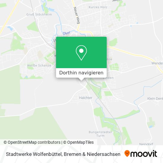 Stadtwerke Wolfenbüttel Karte