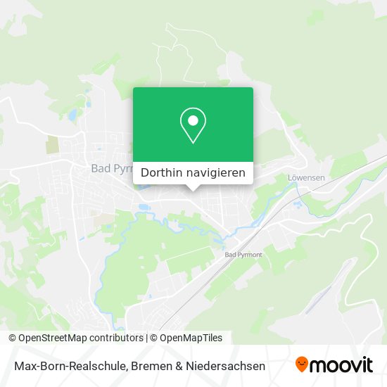 Max-Born-Realschule Karte