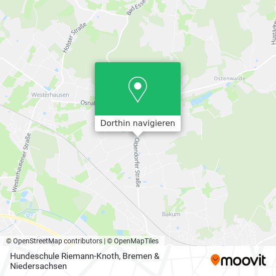 Hundeschule Riemann-Knoth Karte
