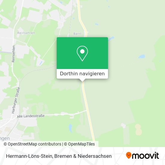 Hermann-Löns-Stein Karte