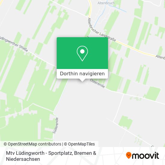 Mtv Lüdingworth - Sportplatz Karte
