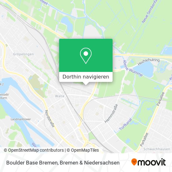 Boulder Base Bremen Karte