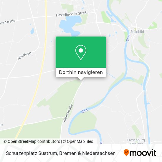 Schützenplatz Sustrum Karte