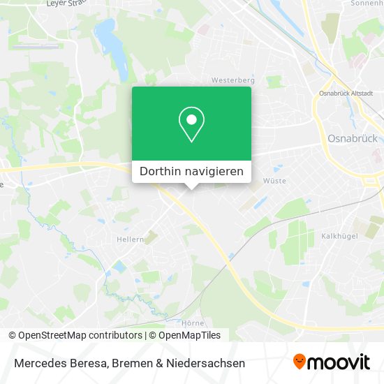Mercedes Beresa Karte