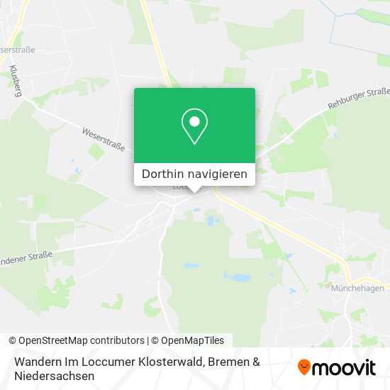 Wandern Im Loccumer Klosterwald Karte