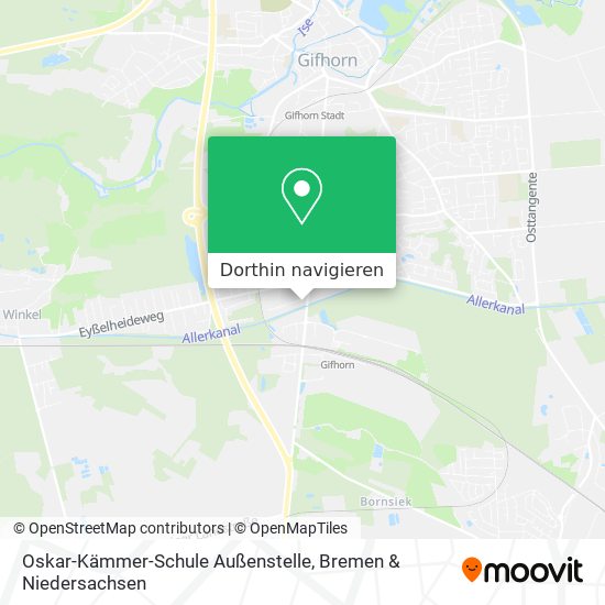 Oskar-Kämmer-Schule Außenstelle Karte