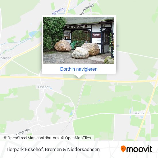 Tierpark Essehof Karte