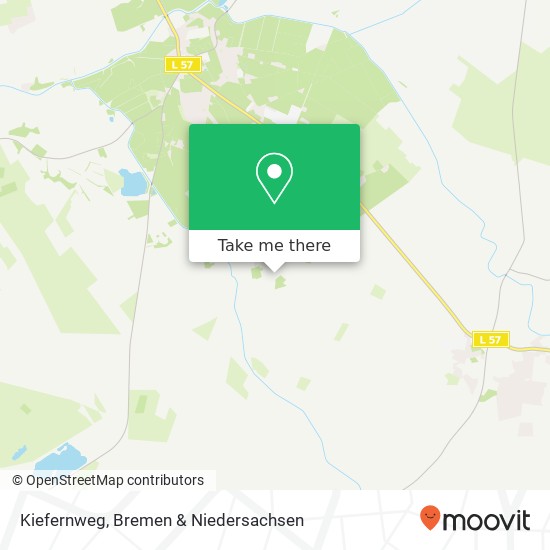 Kiefernweg Karte