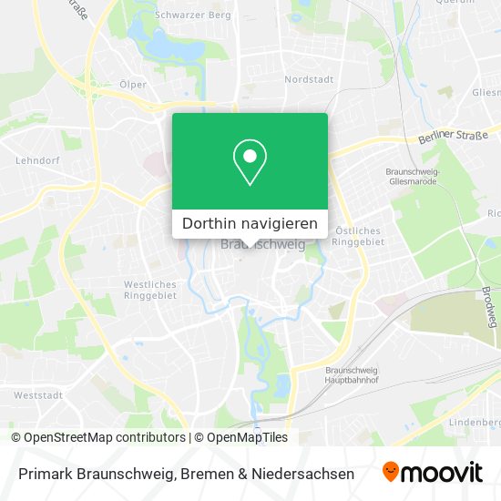 Primark Braunschweig Karte