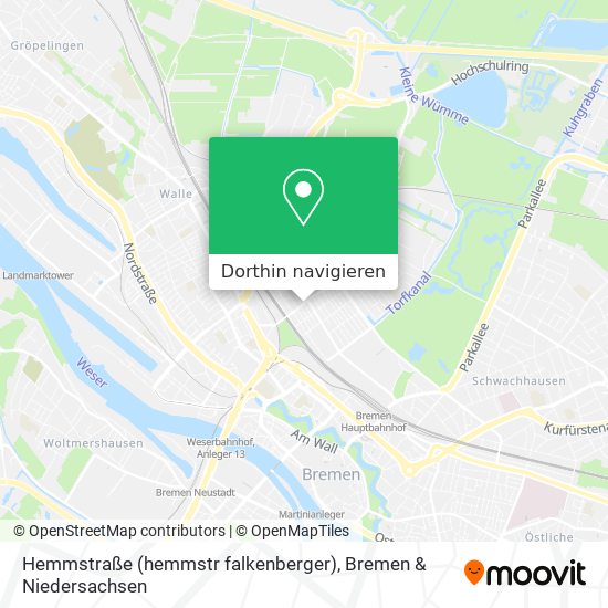 Hemmstraße (hemmstr falkenberger) Karte