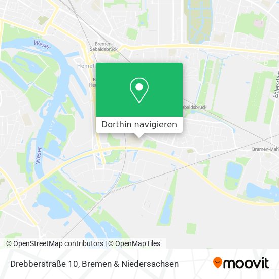 Drebberstraße 10 Karte