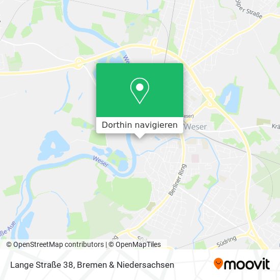 Lange Straße 38 Karte