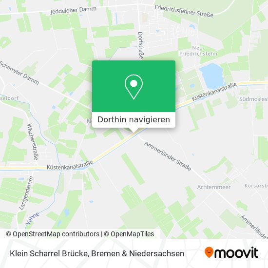 Klein Scharrel Brücke Karte