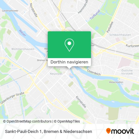 Sankt-Pauli-Deich 1 Karte