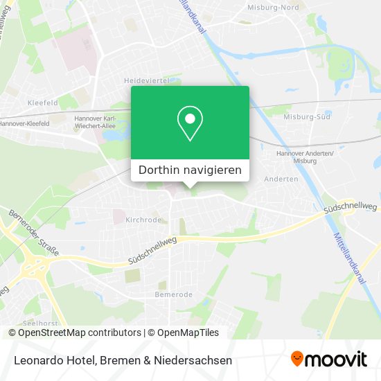 Leonardo Hotel Karte