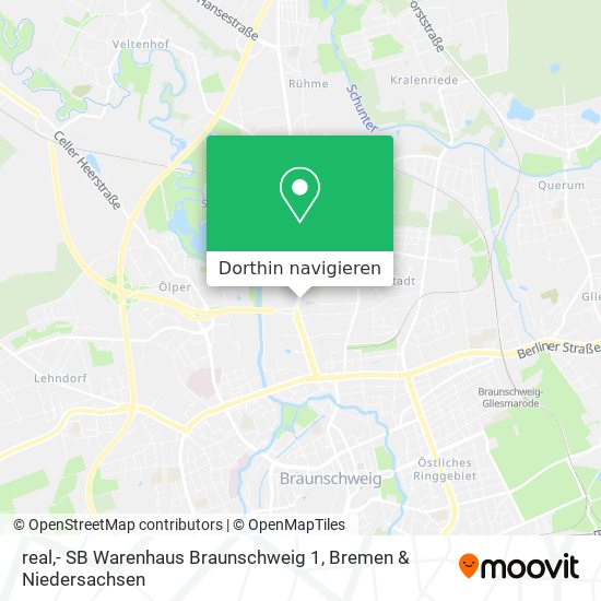 real,- SB Warenhaus Braunschweig 1 Karte