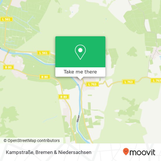 Kampstraße Karte