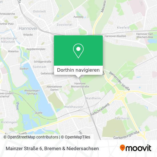 Mainzer Straße 6 Karte