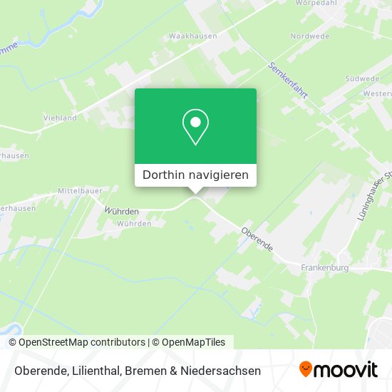 Oberende, Lilienthal Karte