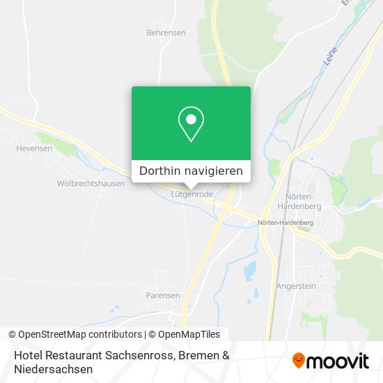 Hotel Restaurant Sachsenross Karte