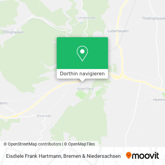 Eisdiele Frank Hartmann Karte