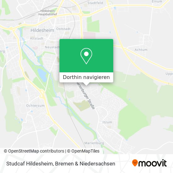 Studcaf Hildesheim Karte